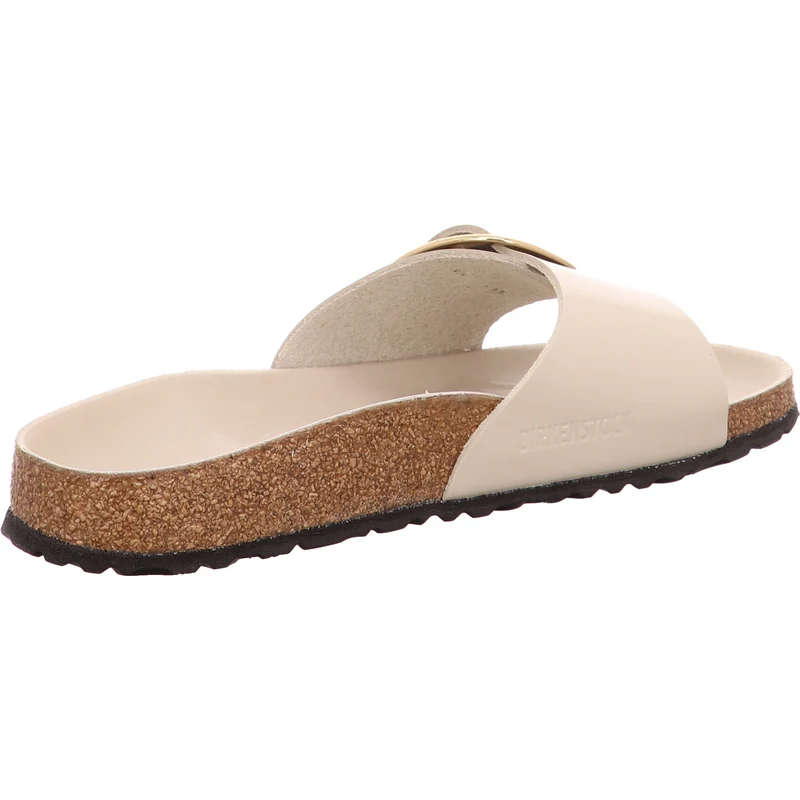 Birkenstock Pantolette Madrid Big Buckle grau