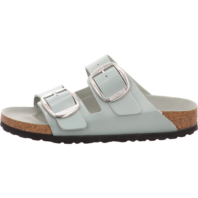 Birkenstock Pantolette Arizona Big Buckle h'grün