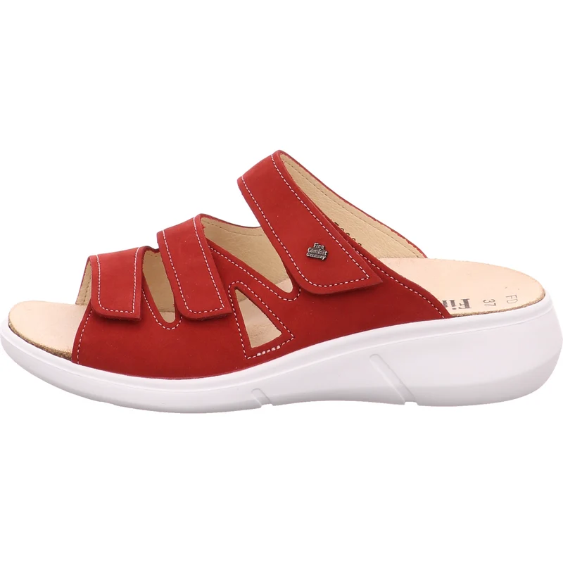 FinnComfort Pantolette KIRIBATI rot