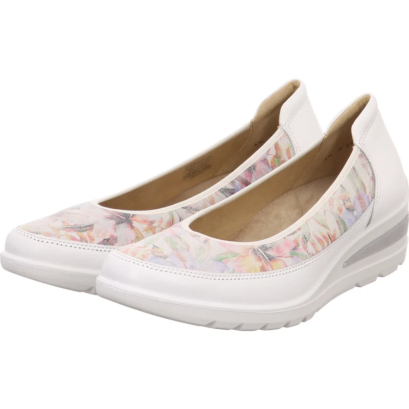 Ara Slipper ZÜRICH weiß-bunt-kombi.
