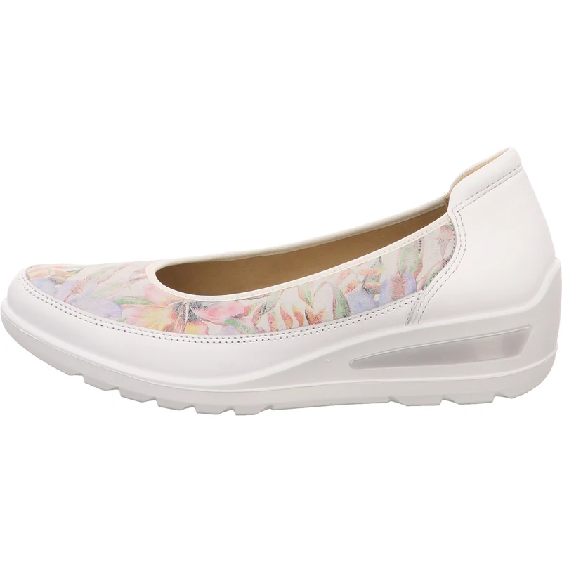 Ara Slipper ZÜRICH weiß-bunt-kombi.
