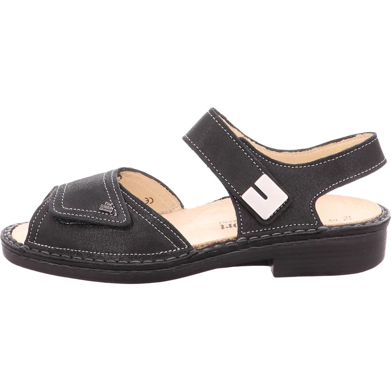 FinnComfort Sandale Luxor schwarz
