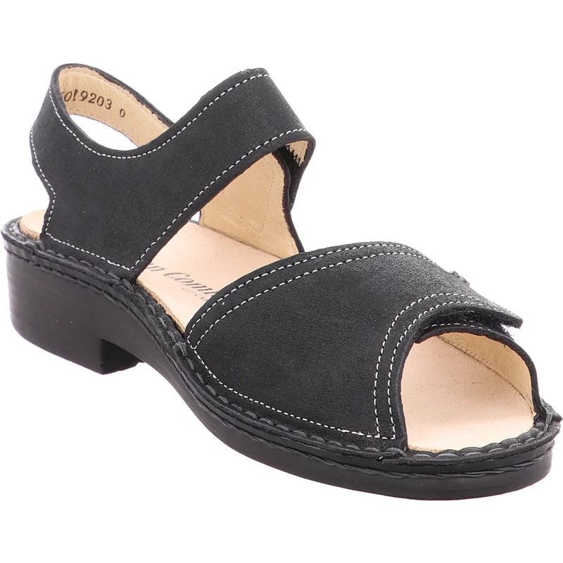 FinnComfort Sandale Luxor schwarz