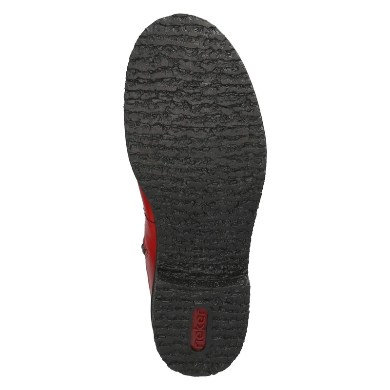 Schnürstiefeletten Rot