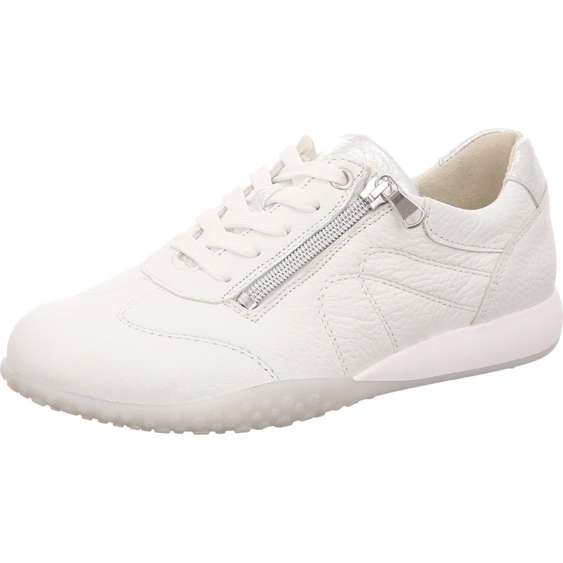 Waldläufer Schnürschuh H-Poppy weiß-kombi.