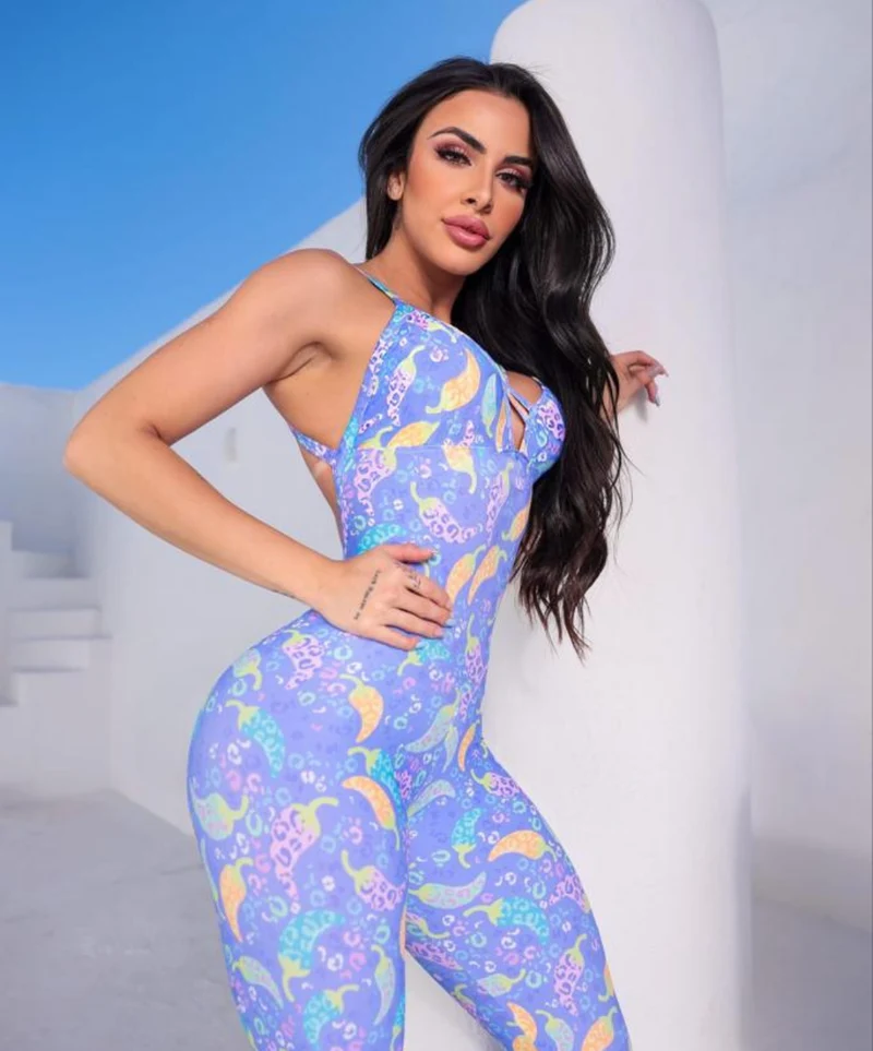 JUMPSUIT CAYENNE - BLAU