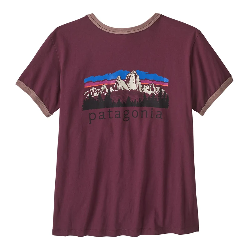 W's Fitz Roy Foothills Ringer Tee