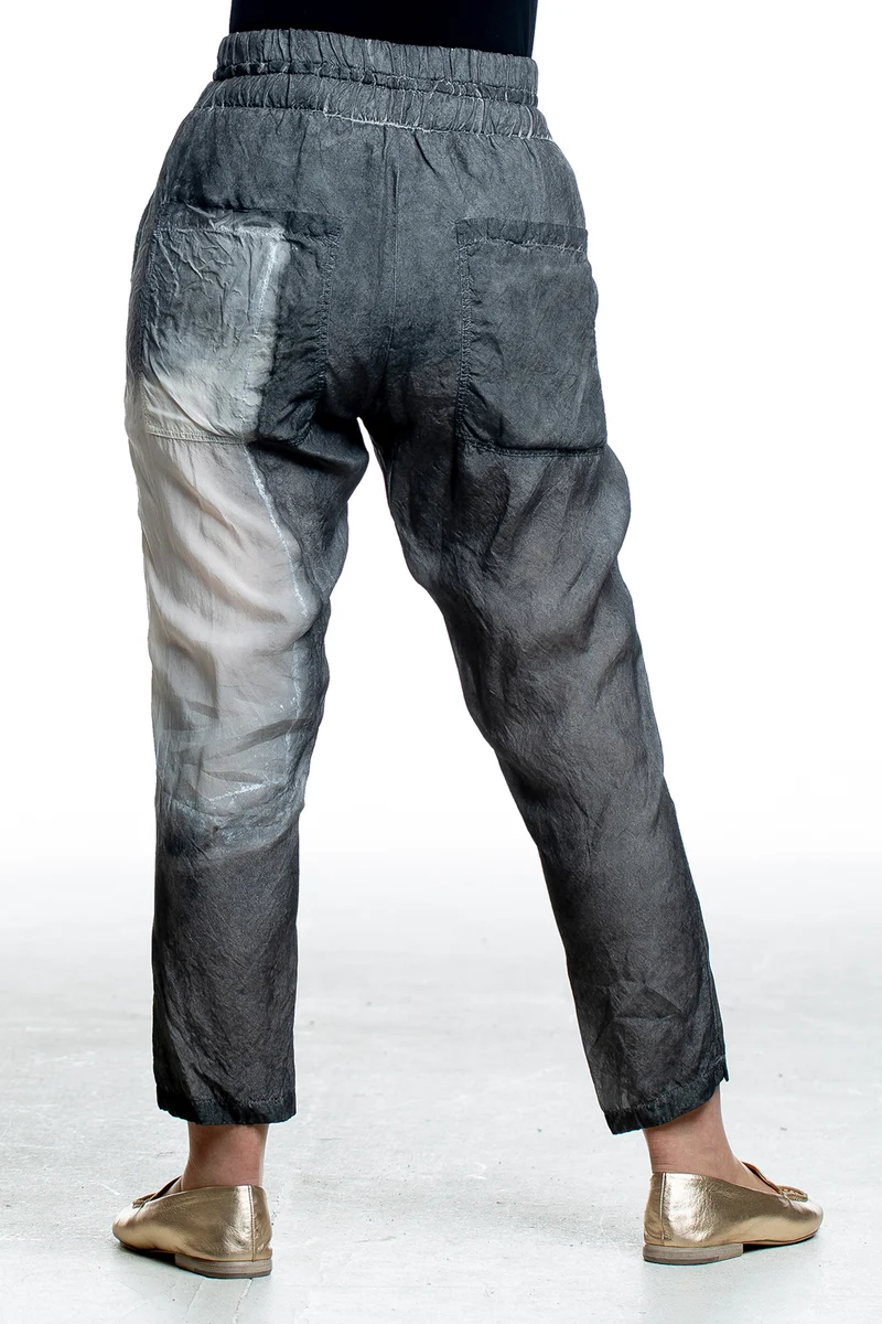 Rundholz Damen Hose in Asteroid Pigment Grau