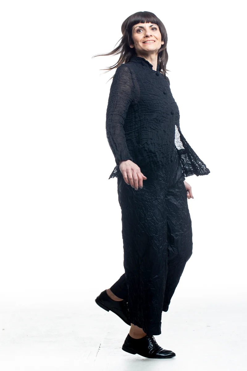 Daniela Gregis Damen Jacke in Schwarz