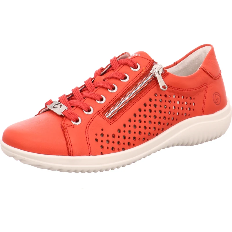Remonte Schnürschuh rot