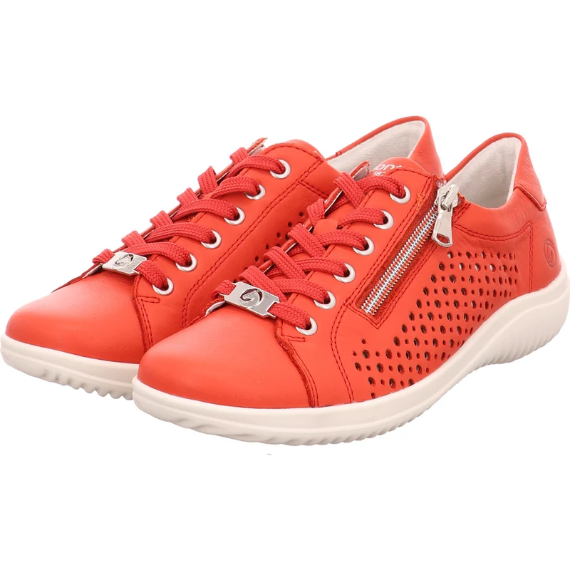 Remonte Schnürschuh rot