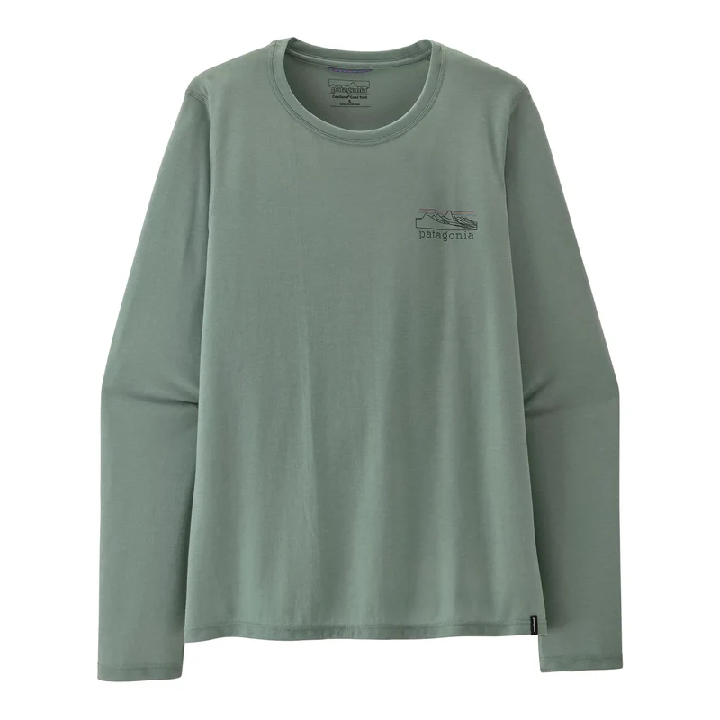 W's L/S Cap Cool Trail Shirt - Stratapeaks