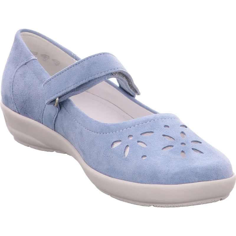 Semler Slipper Flora blau