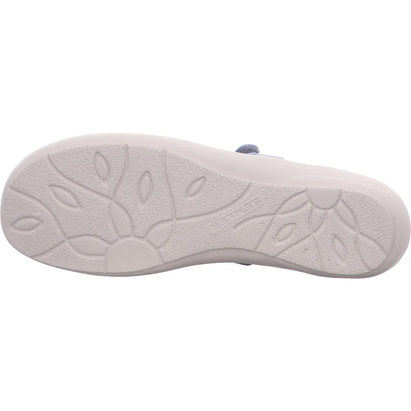 Semler Slipper Flora blau