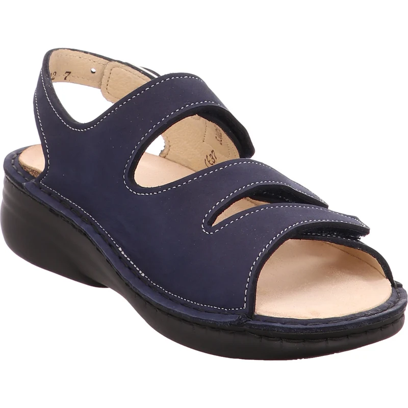 FinnComfort Sandale Praia blau