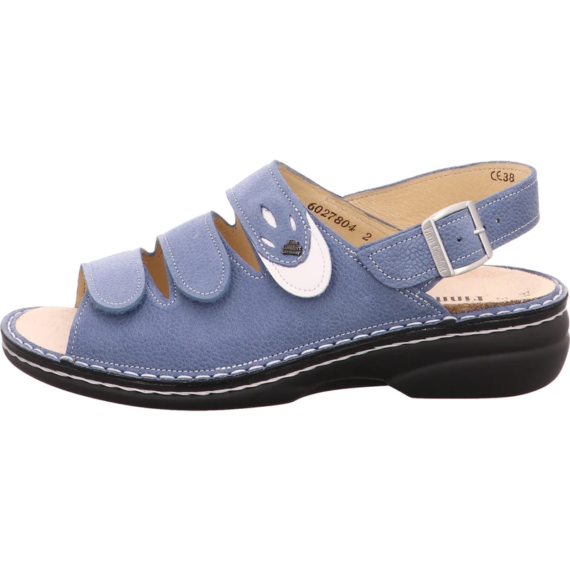 FinnComfort Sandale Saloniki blau