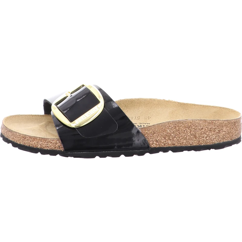 Birkenstock Pantolette Madrid Big Buckle schwarz