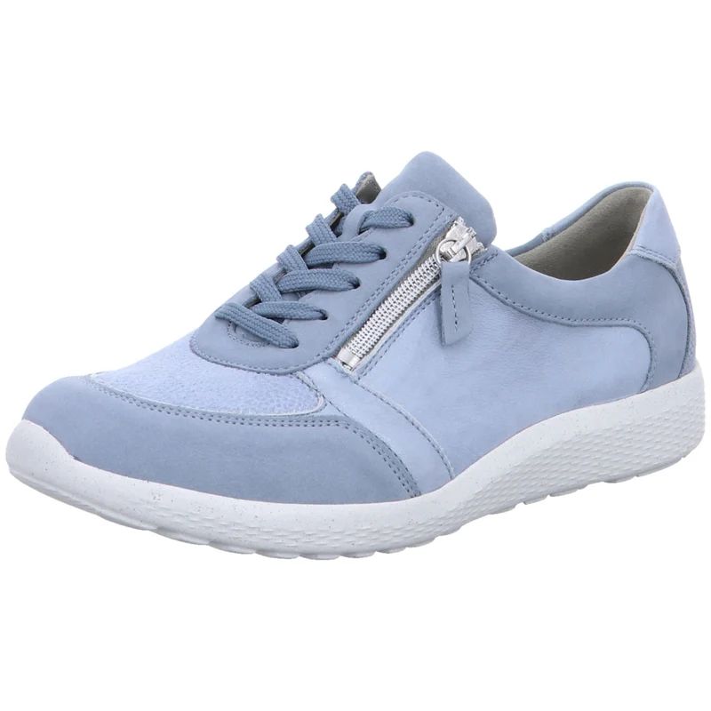 Waldläufer Schnürschuh M-Ira Soft blau