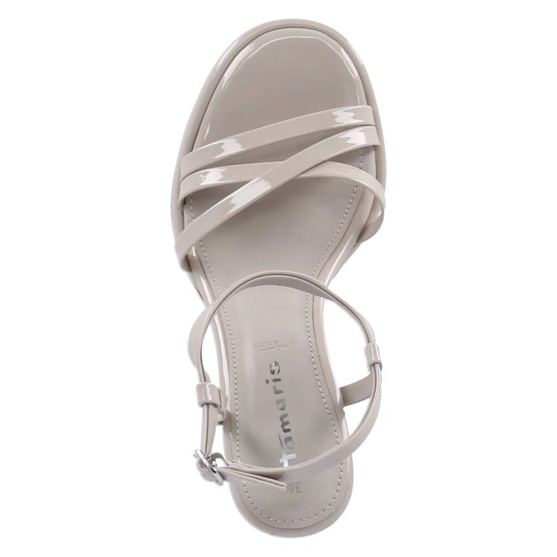 Sandaletten Beige