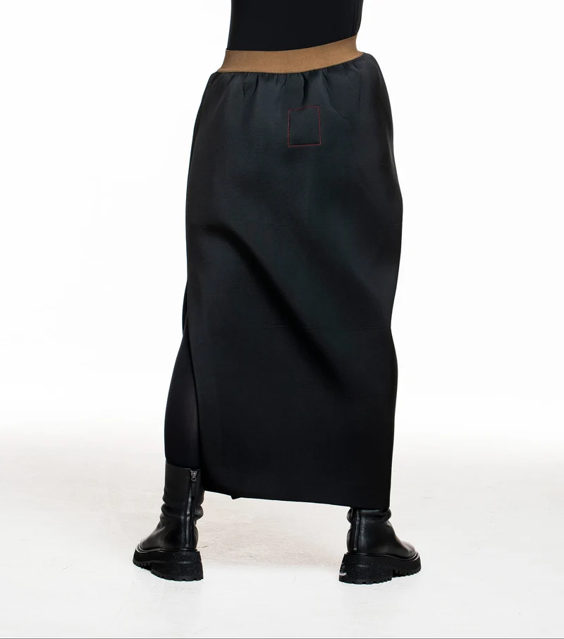Uma Wang Damen Maxi-Rock schwarz