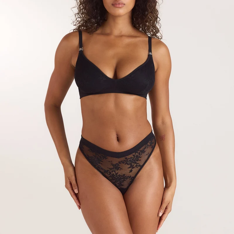 Nurture Spitzen-Still-BH - Schwarz