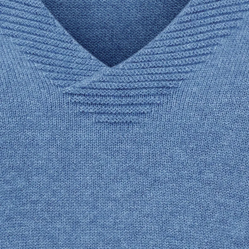 Marta Du Chateau - Mdcinaya Knit 9587 - Jeans Blue Melange