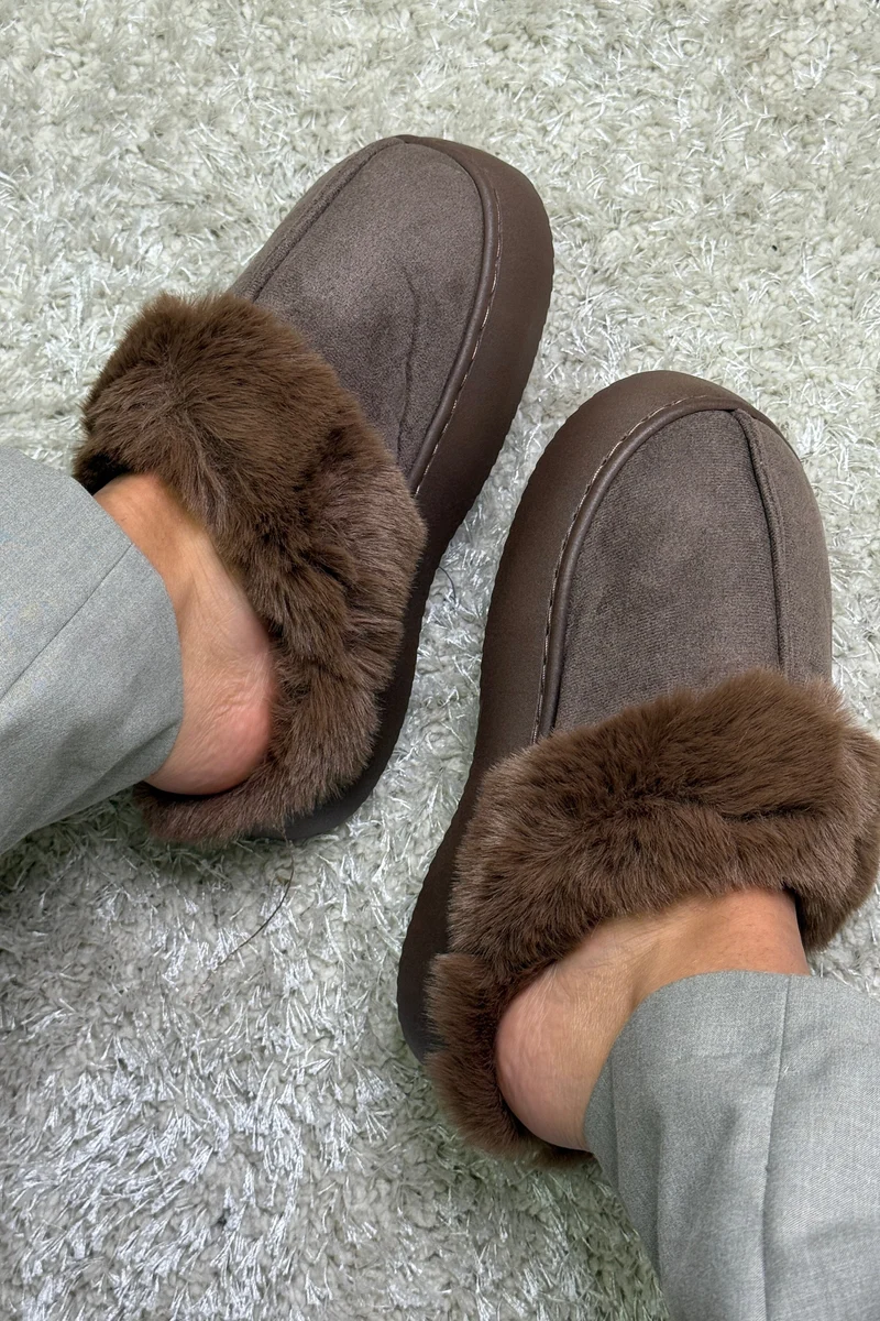Bloom - Aida Slipper - Dark Brown