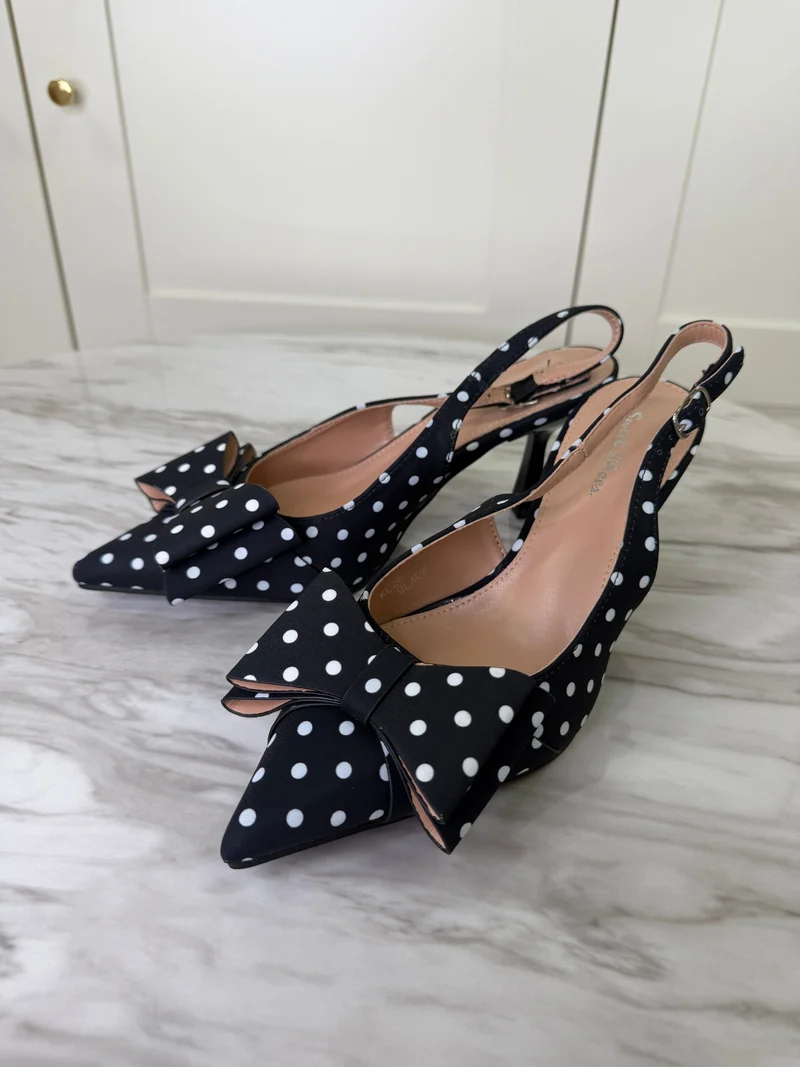 Bloom - Hydrangea Stiletto - Black