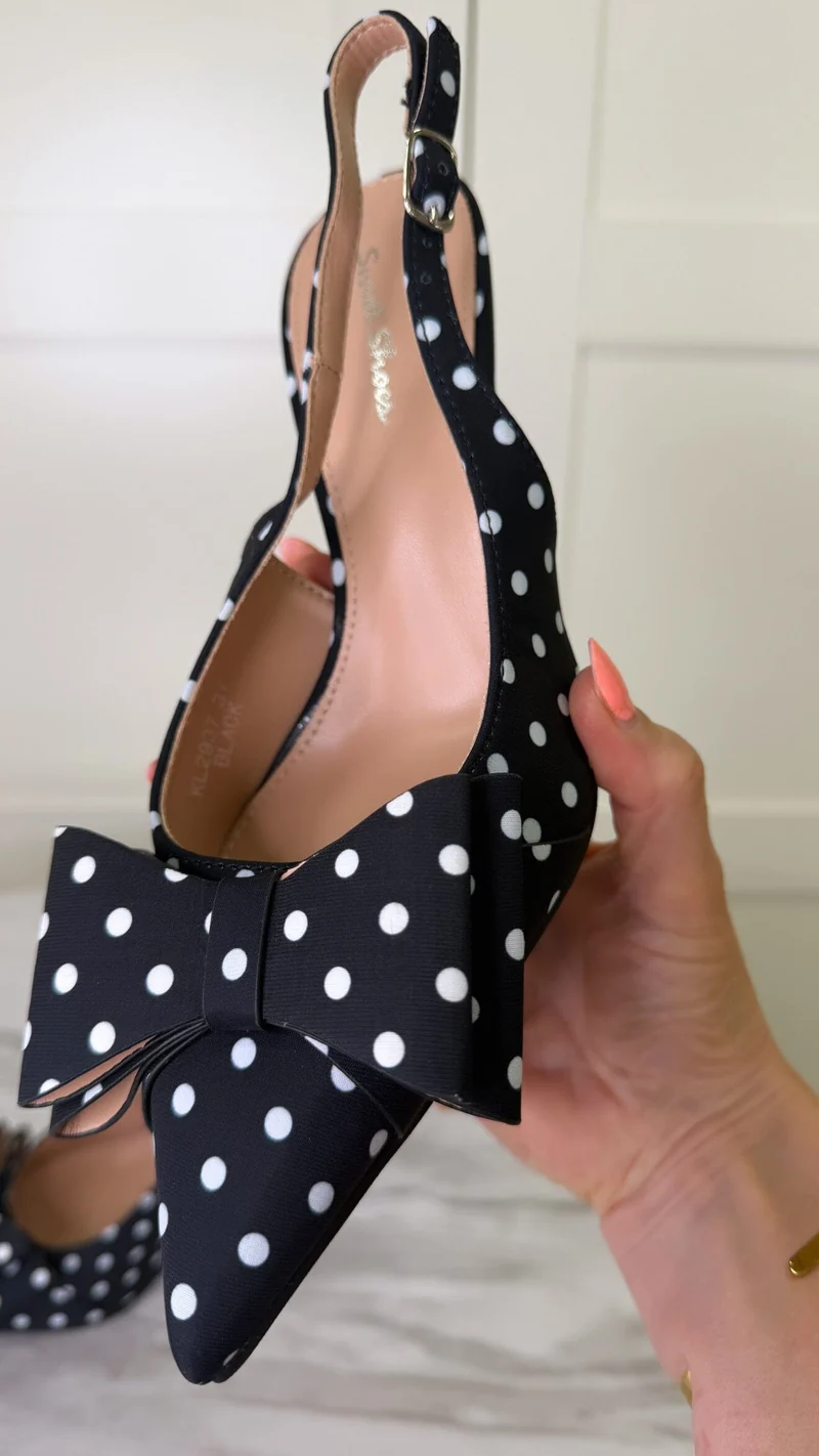 Bloom - Hydrangea Stiletto - Black