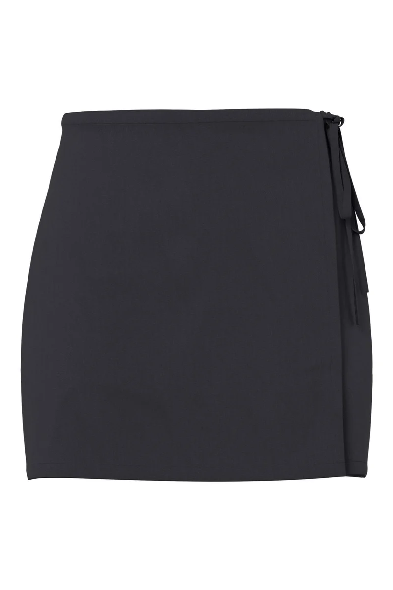 Pieces - Pcbosella Wrap Skirt - 5086153 Black