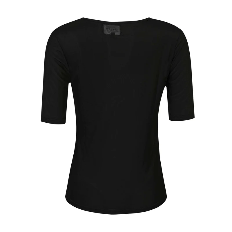 Liberte - Mesh Ss Tshirt 22064 - Black