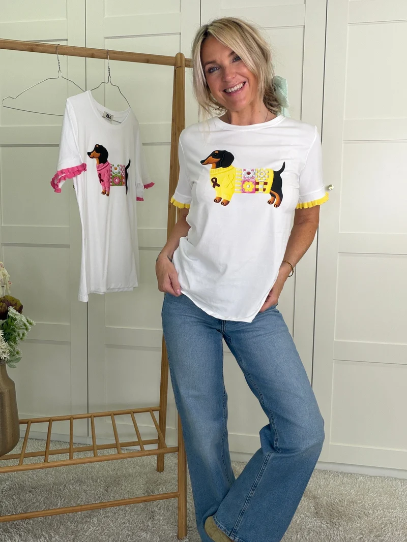 A-bee - T-shirt - Yellow