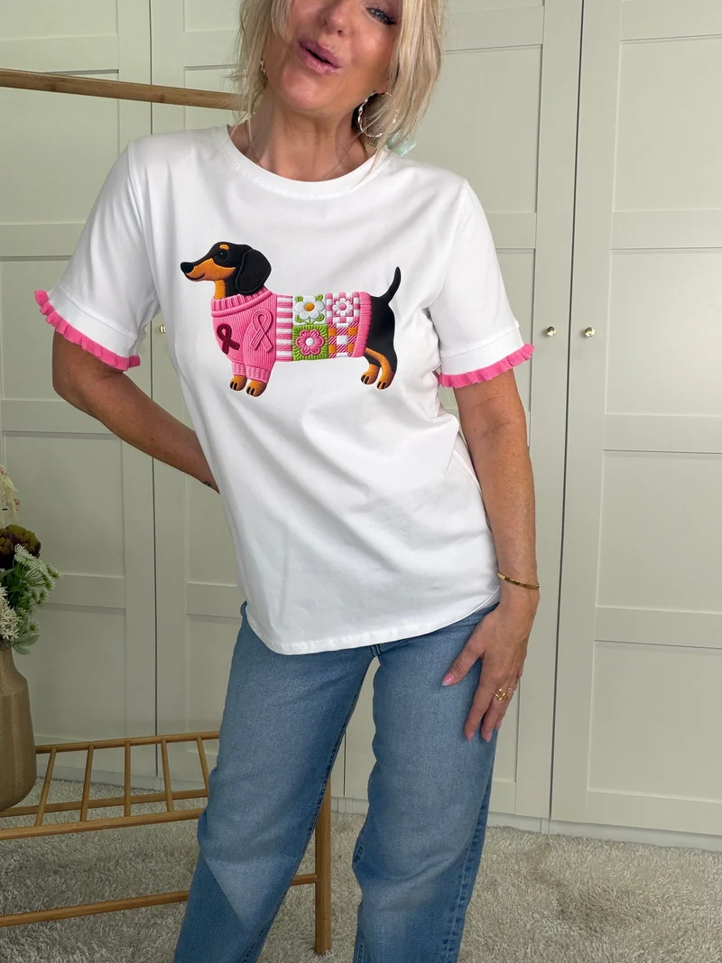 A-bee - T-shirt - Pink
