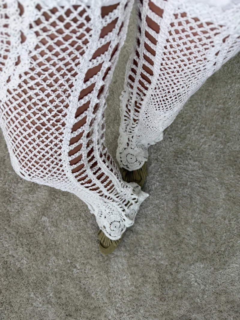 A-bee - Tove Pants - White