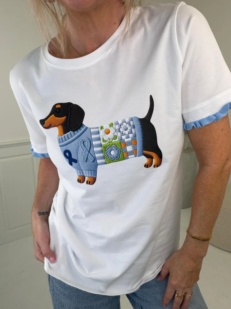 A-bee - T-shirt - Blue