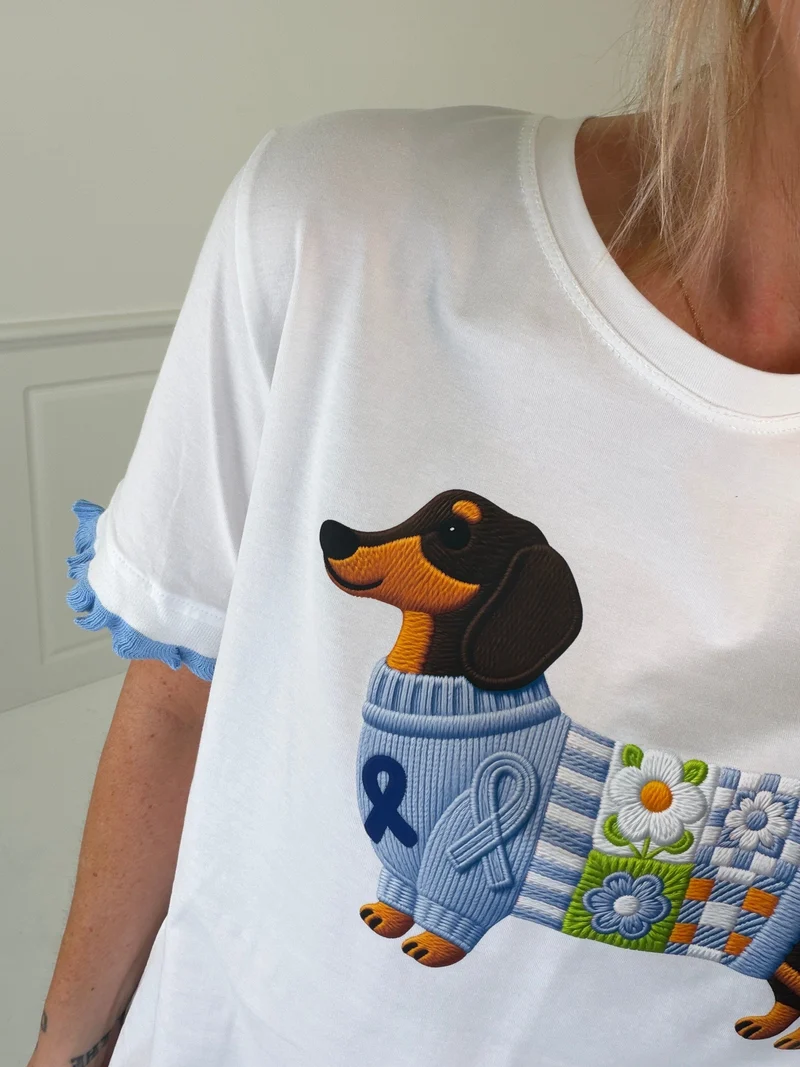 A-bee - T-shirt - Blue