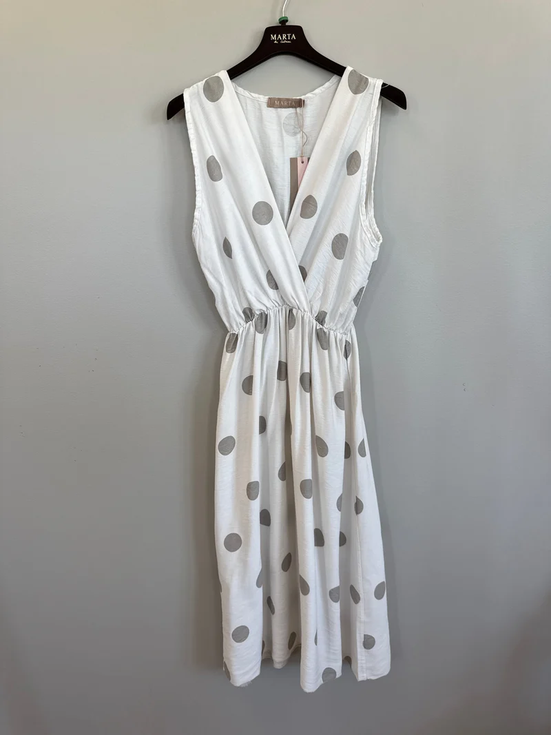 Marta Du Chateau - Mdclinetta Dress 23126 - Beige