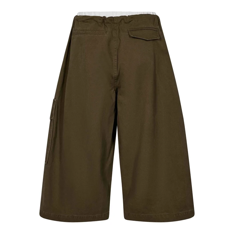 Haute L'Amitié - Pull On Cargo Bermudas Hl11005 - Army