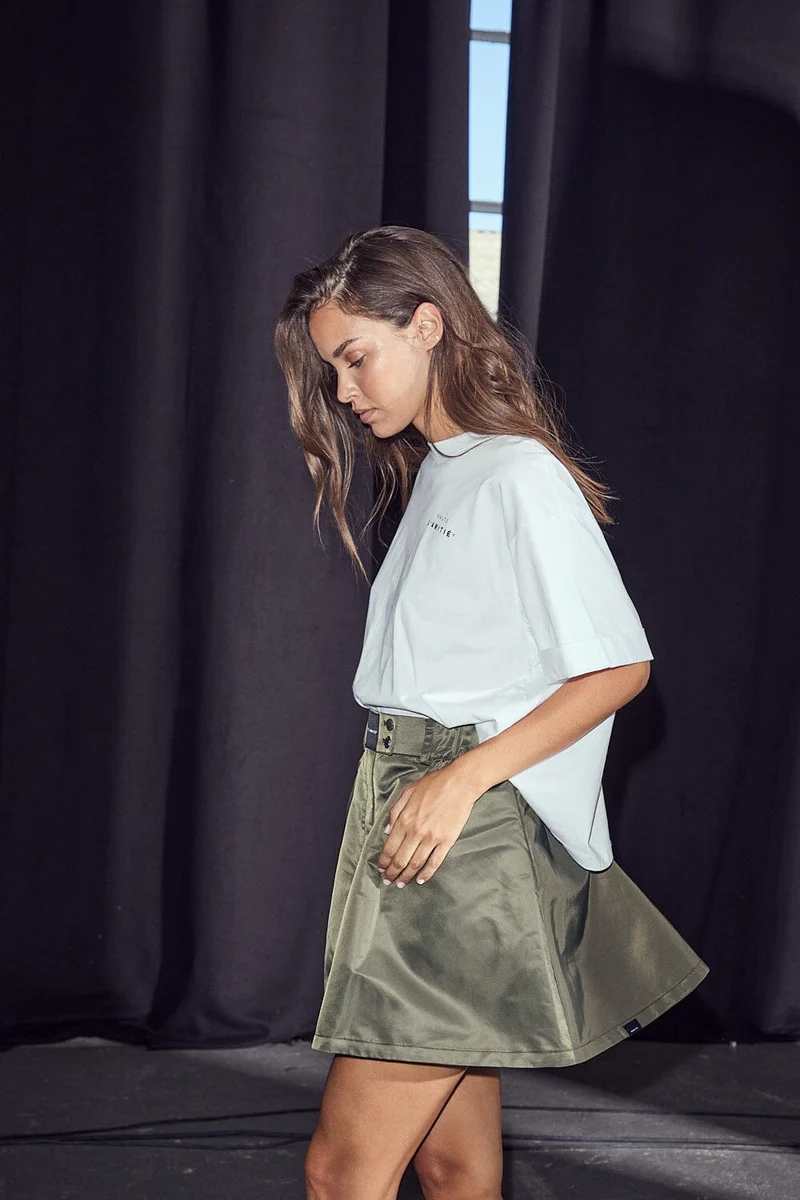 Haute L'Amitié - Sally Tech Skirt Hl11075 - Army