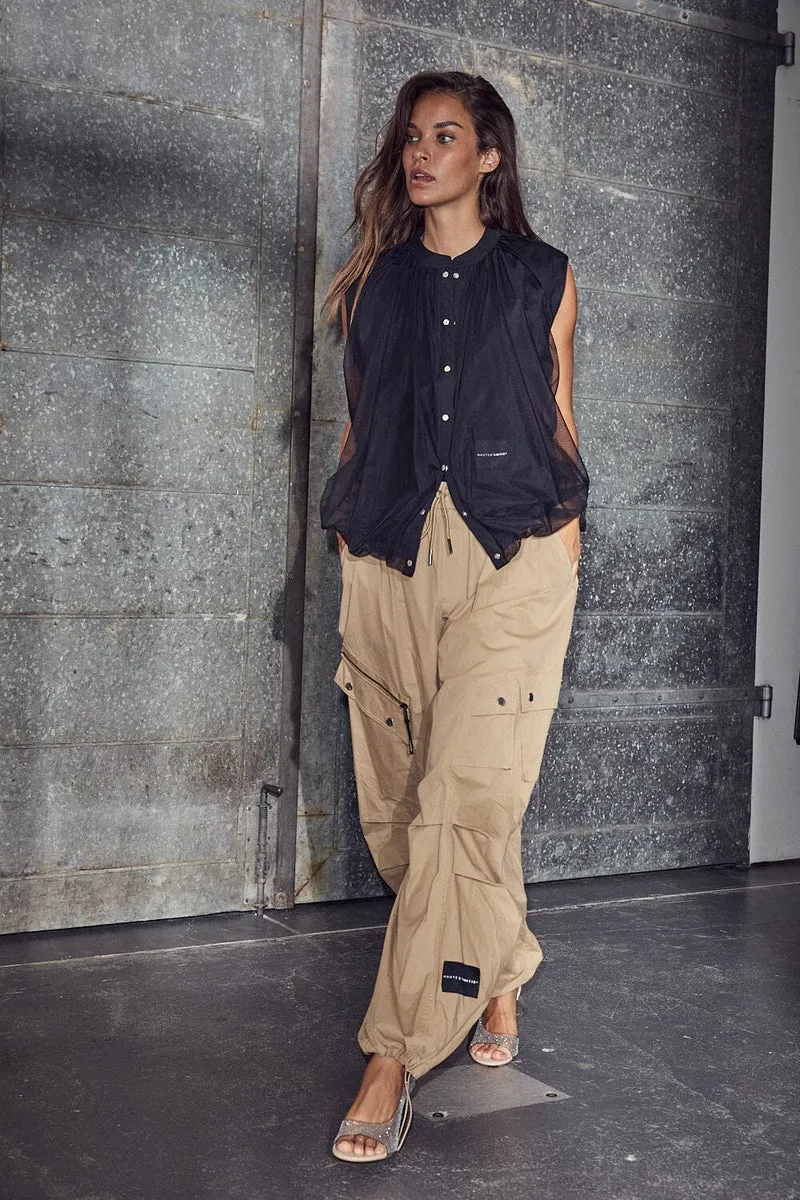 Haute L'Amitié - Air Zip Pant Hl11033 - Walnut