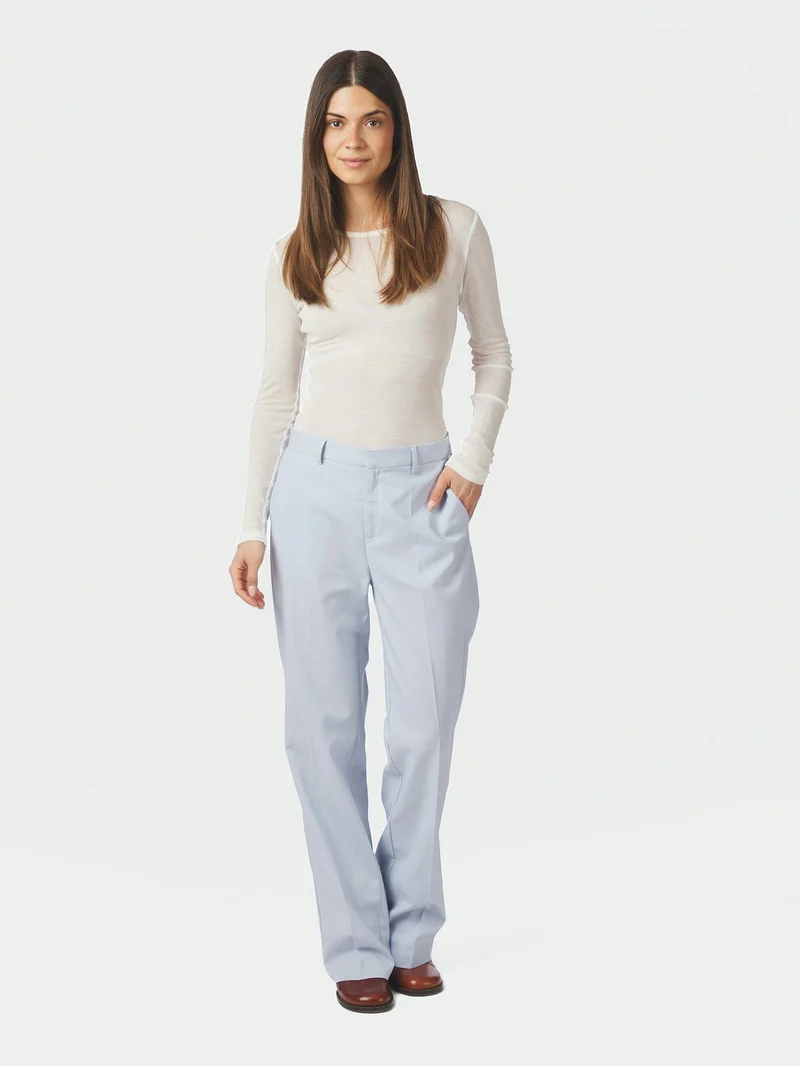 Neo Noir - Alice Linen Pants 170445 - 145 - Light Blue