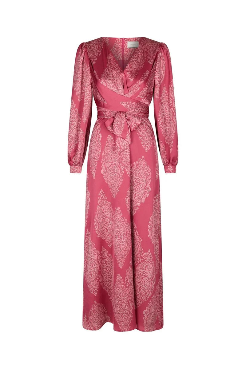 Neo Noir - Bretti Paisley Drop Dress 168466 - 430 - Cherry Pink