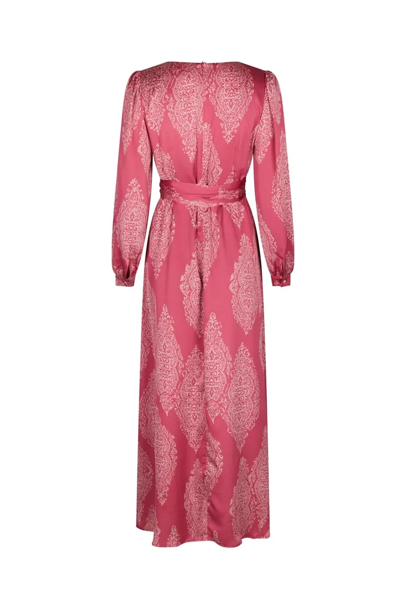 Neo Noir - Bretti Paisley Drop Dress 168466 - 430 - Cherry Pink