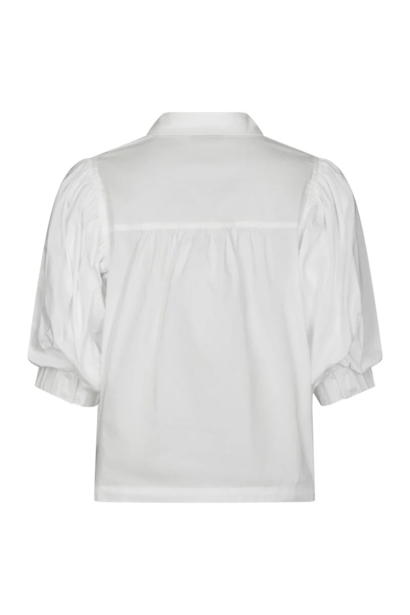 Neo Noir - Etta Poplin Shirt 168089 - 120 - White
