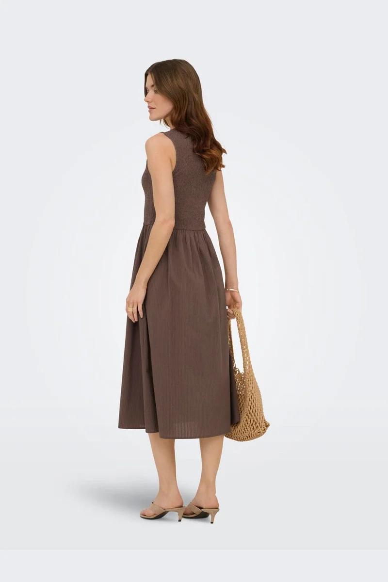 Only - Onlnoema S/L Long Smock Dress - 5092644 Shopping Bag