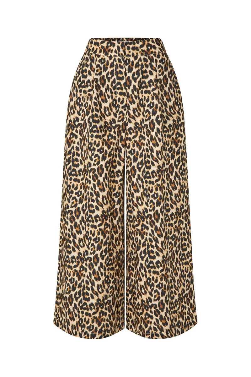 Lollys Laundry - Mirall Pants 26429-2012 - 72 - Leopard Print
