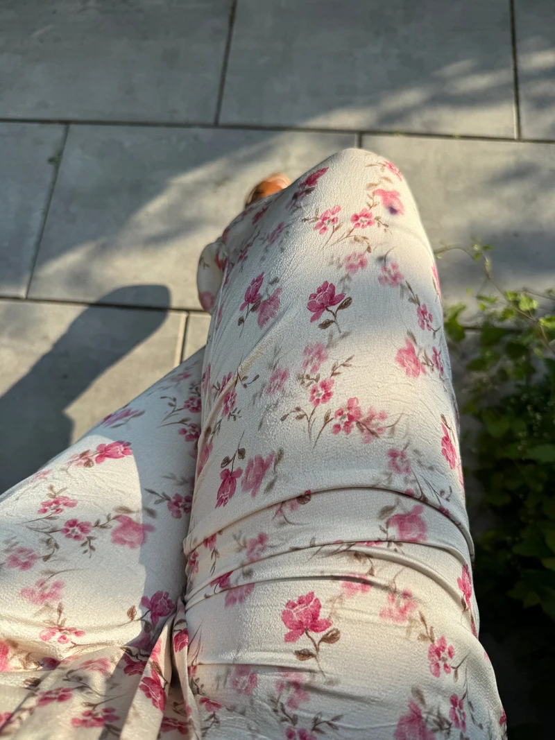 Valentin Studio - Comfy Fleur Pants 169189 - 565 - Floral Rose