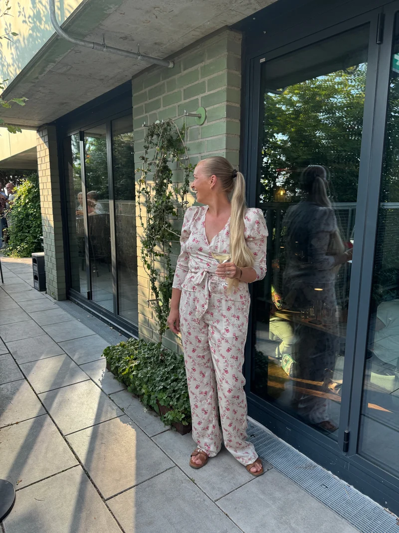 Valentin Studio - Comfy Fleur Pants 169189 - 565 - Floral Rose