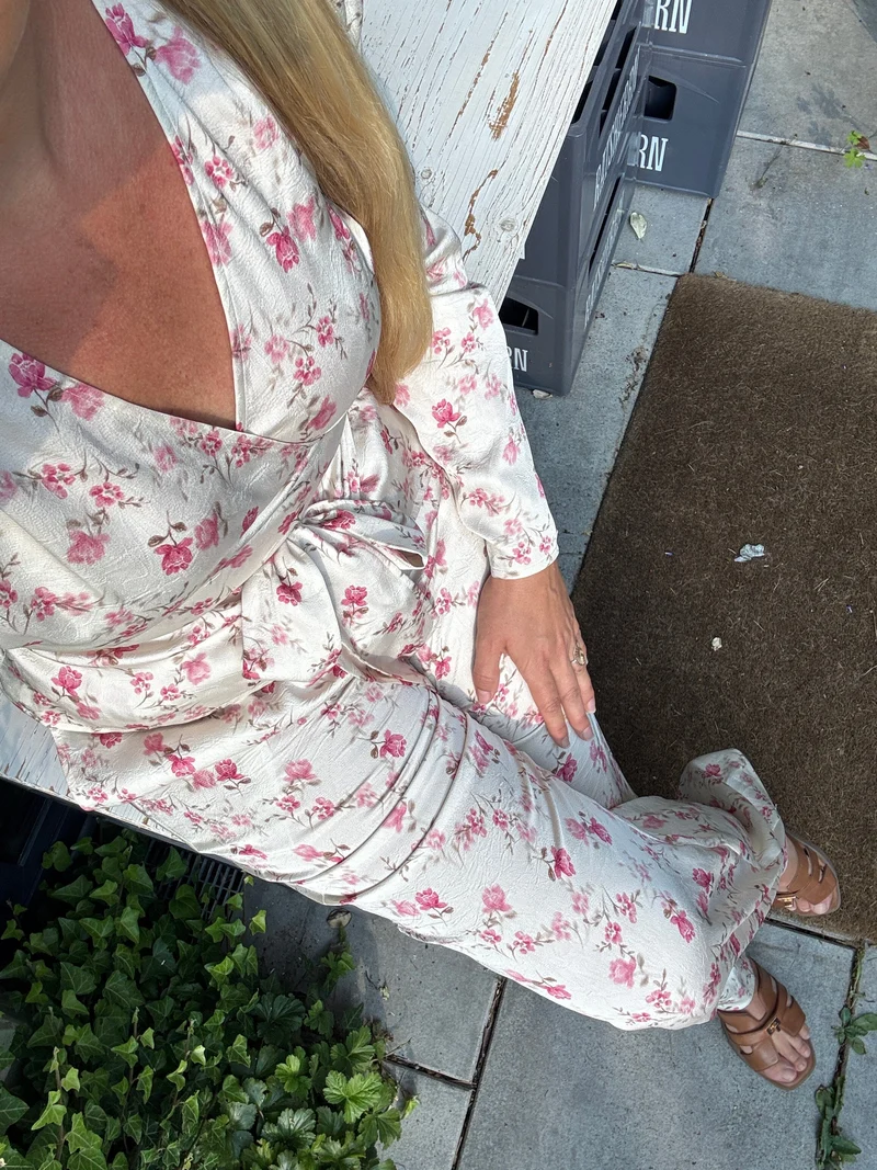 Valentin Studio - Comfy Fleur Pants 169189 - 565 - Floral Rose