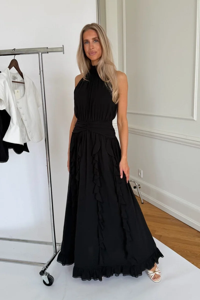 BYIC x Molly&My - Tianaic Maxi Dress A25246 - Black